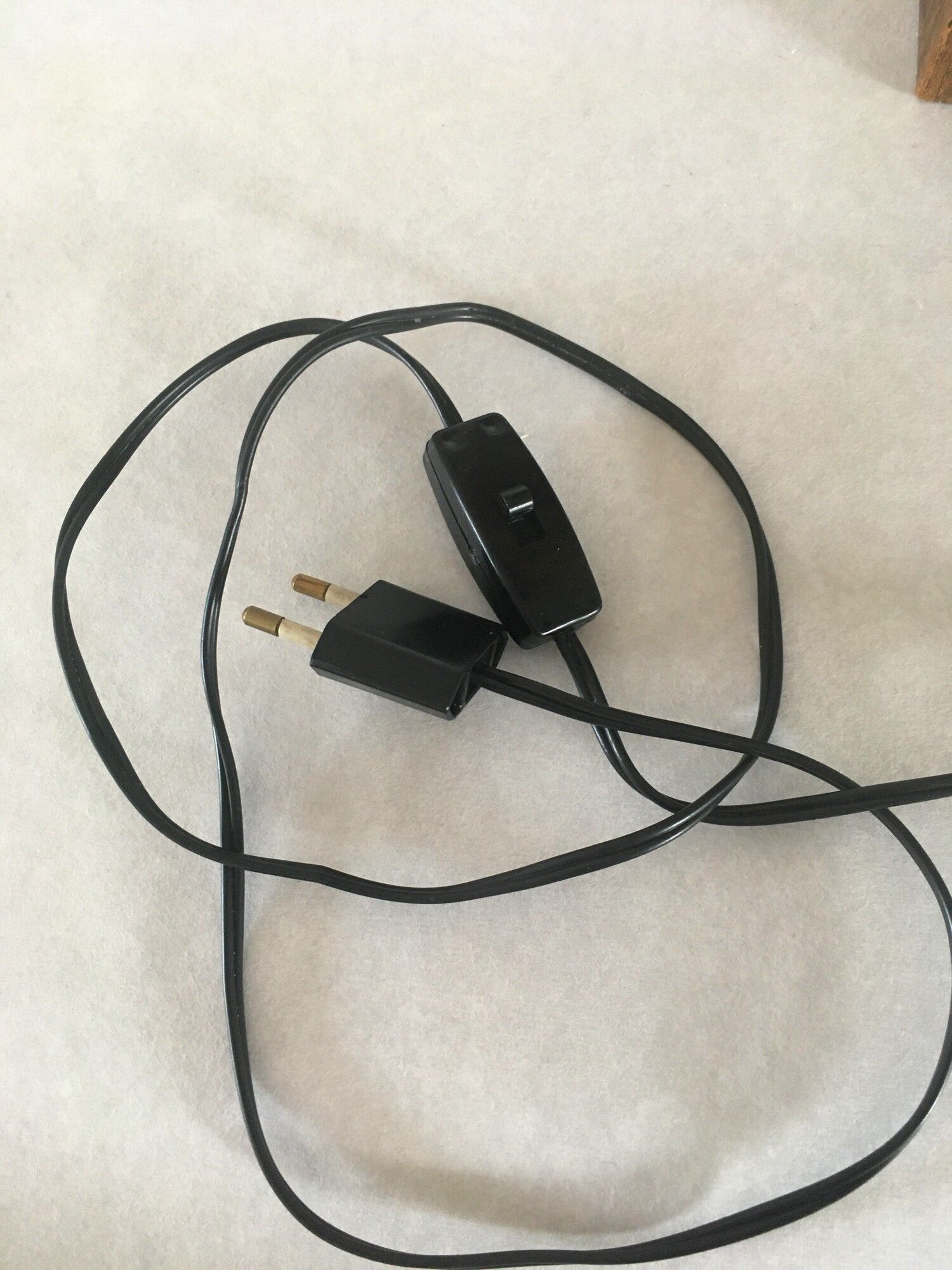 Vintage lamp in solid wood 70s