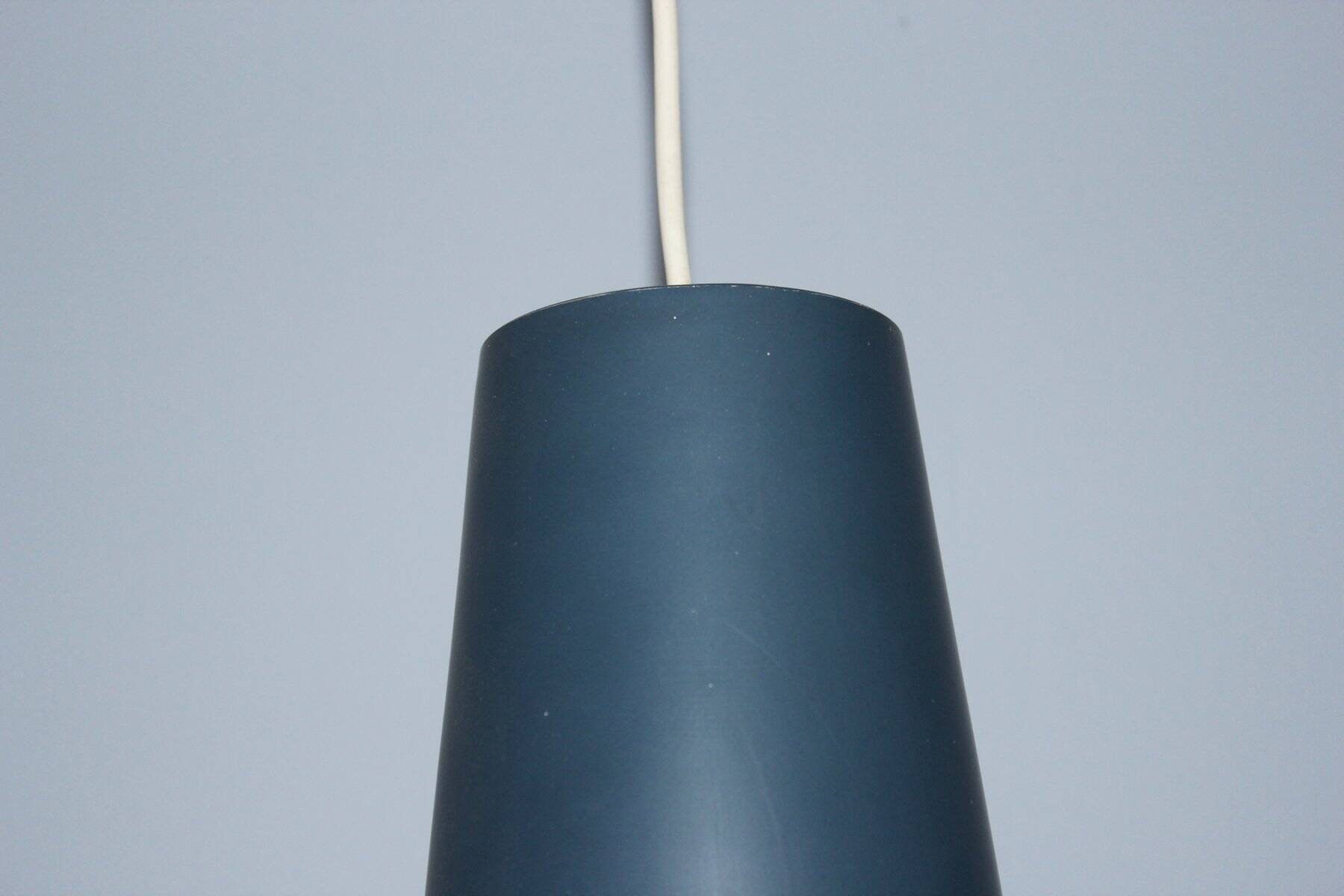 Metal and Glass Ceiling Light by Louis C. Kalff for Philips, 1950s