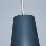 Metal and Glass Ceiling Light by Louis C. Kalff for Philips, 1950s