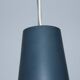 Metal and Glass Ceiling Light by Louis C. Kalff for Philips, 1950s