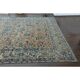 1970s Vintage Persian Handmade Wool Cotton Orange Area Rug 265x372
