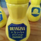 Trio of orangina straw holder