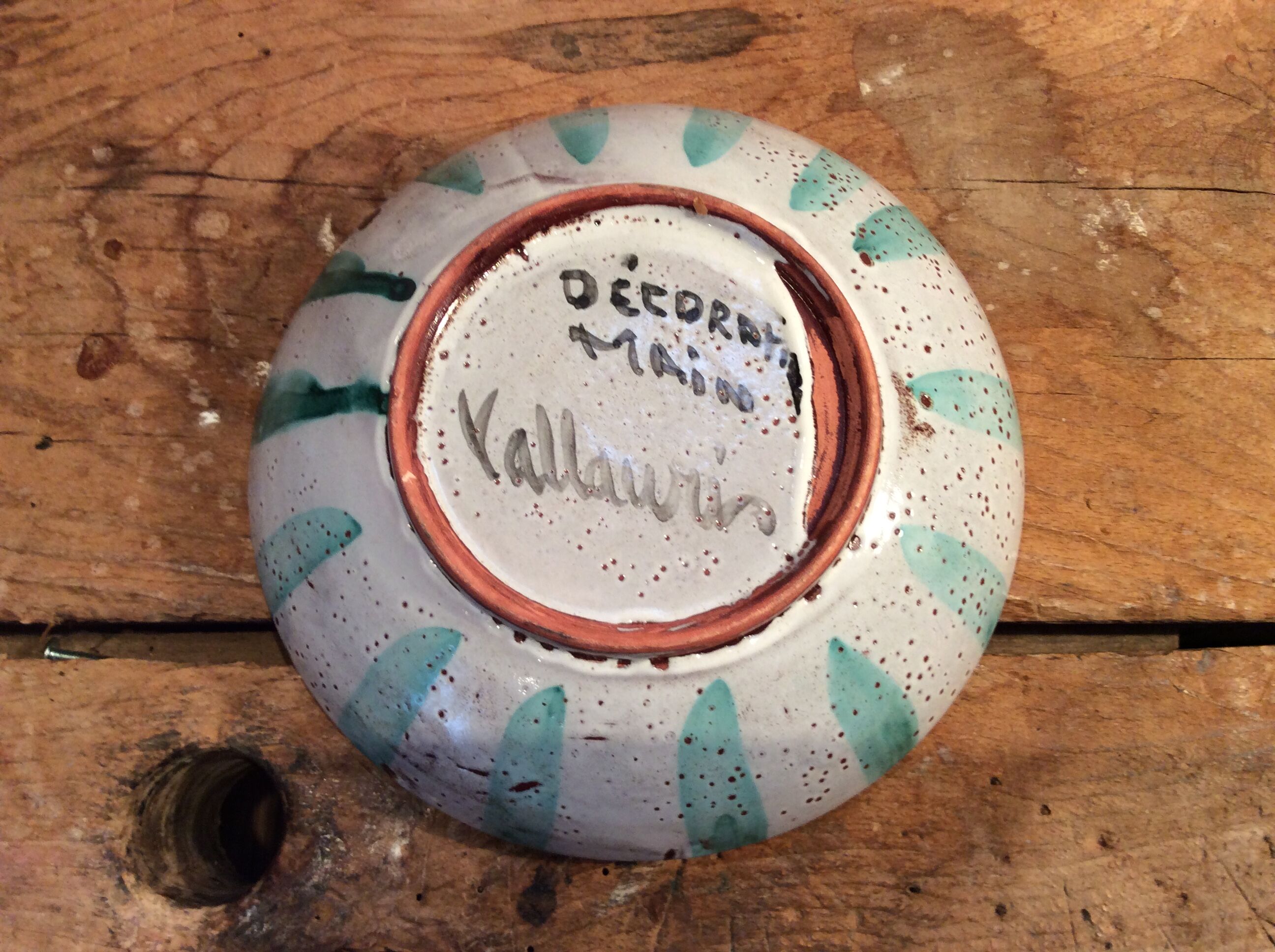 Dish Vallauris vintage