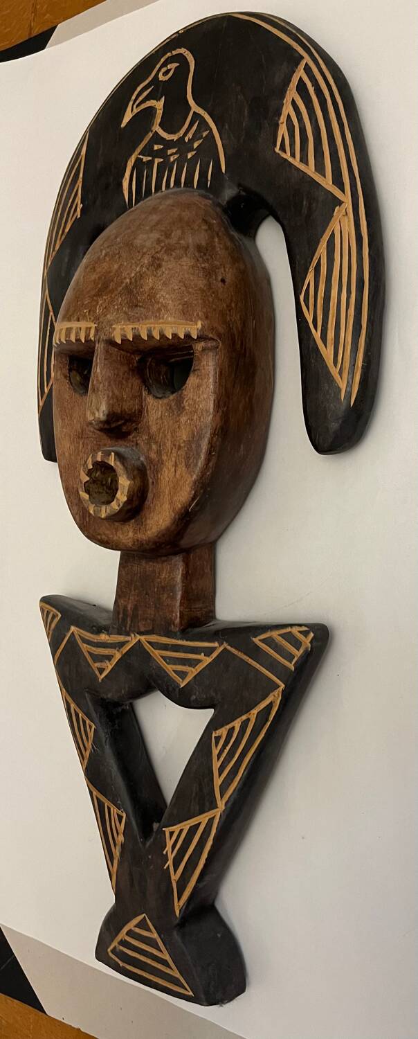 Masque africain en bois
