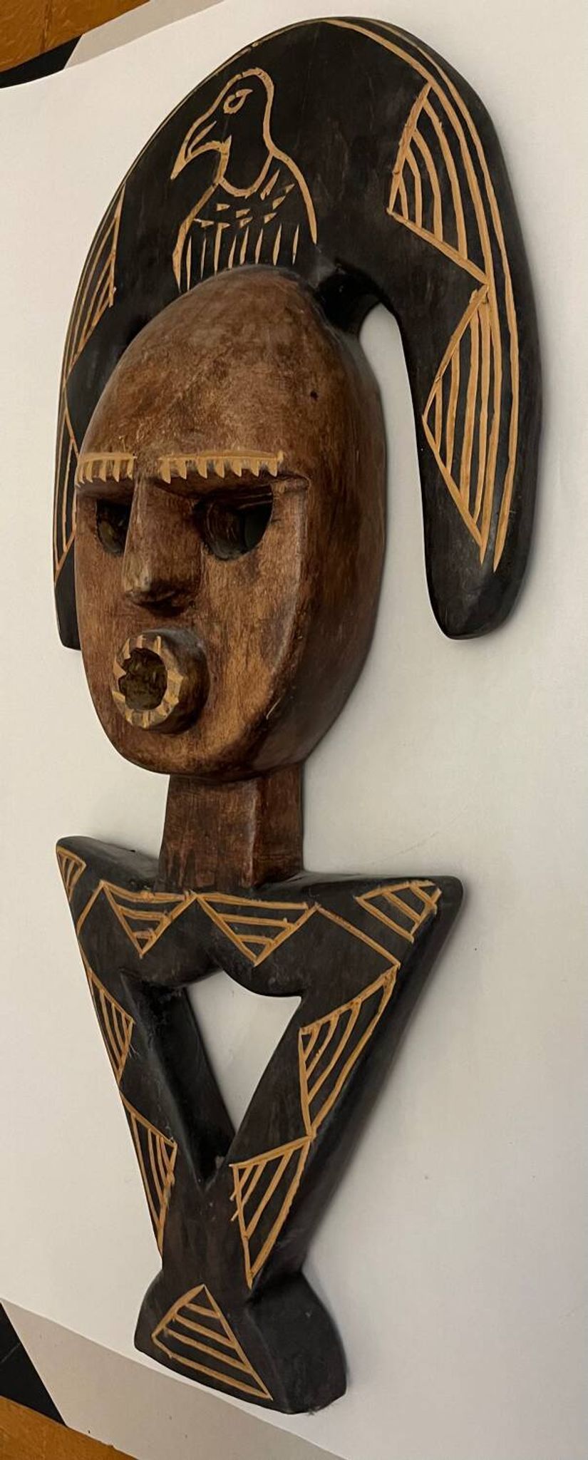 African wooden mask
