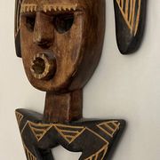 African wooden mask