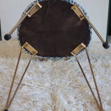 Chaise pieds Eiffel