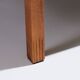 Table basse en bois, bernard vuarnesson, 1970s