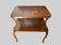 Pedestal table with two inlaid trays xx century School Of Nancy