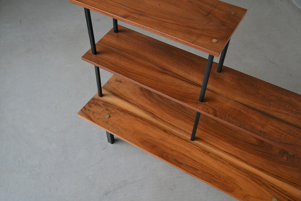 1950s wooden shelves