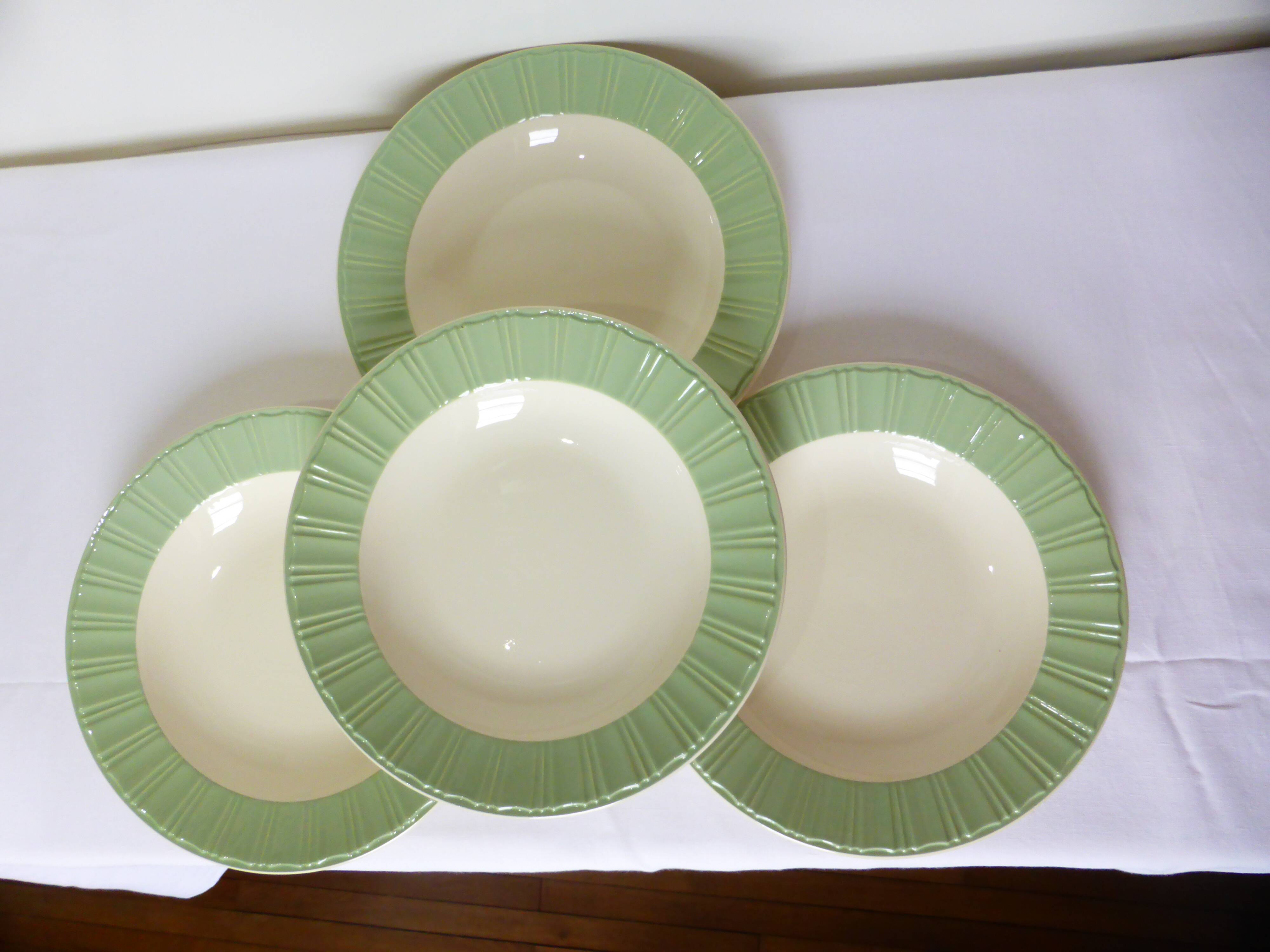 4 hollow plates from Villeroy and Boch
