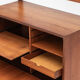 Playful 3-bay wall unit in teak wood by Poul Cadovius, Denmark, 1950s