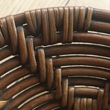 Ethnic rattan stool Africa, Congo