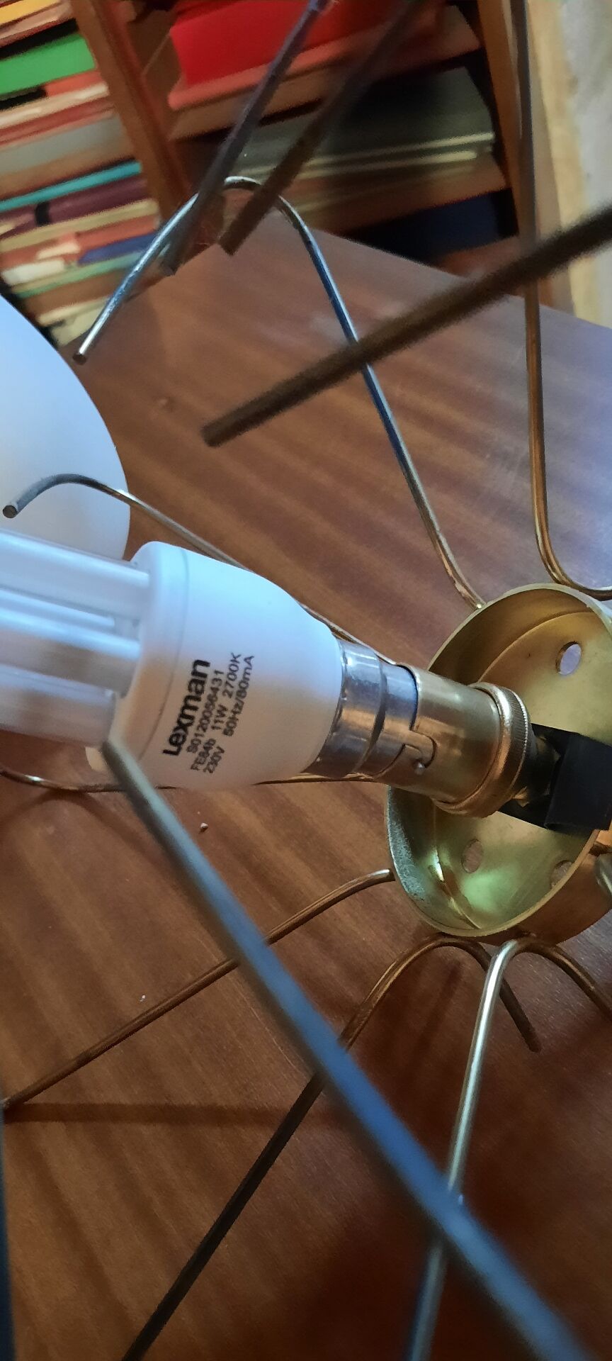 Vintage "spider" pendant lamp