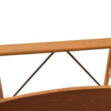 Danish mid century butler's tray table in teak