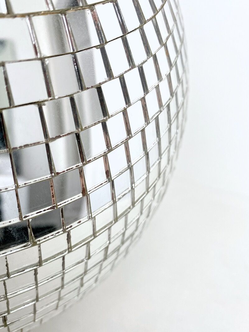 Vintage faceted ball