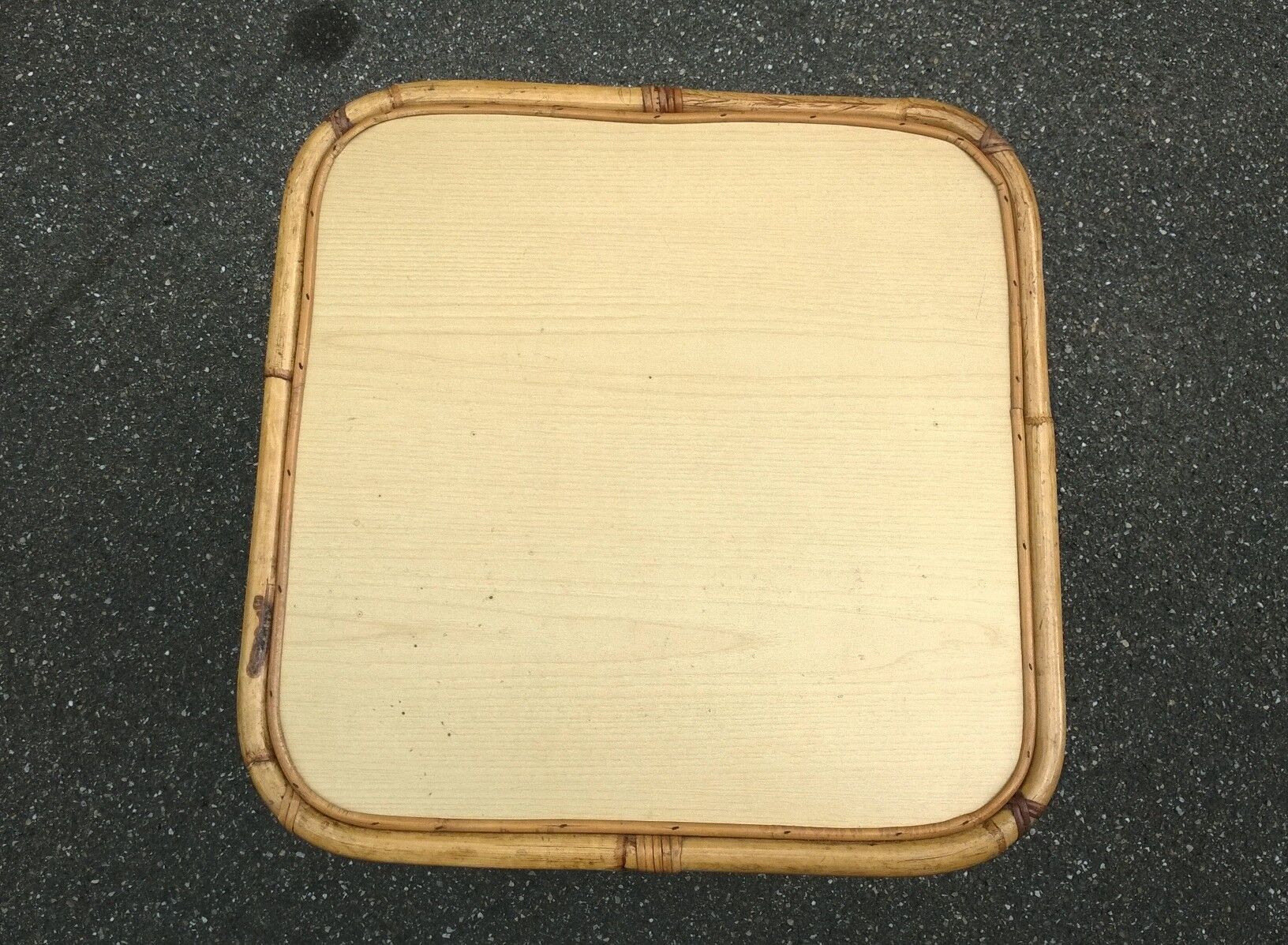 rattan coffee table