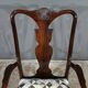 Pair of Chippendale Mahogany Armchairs, England - Early 20th Century