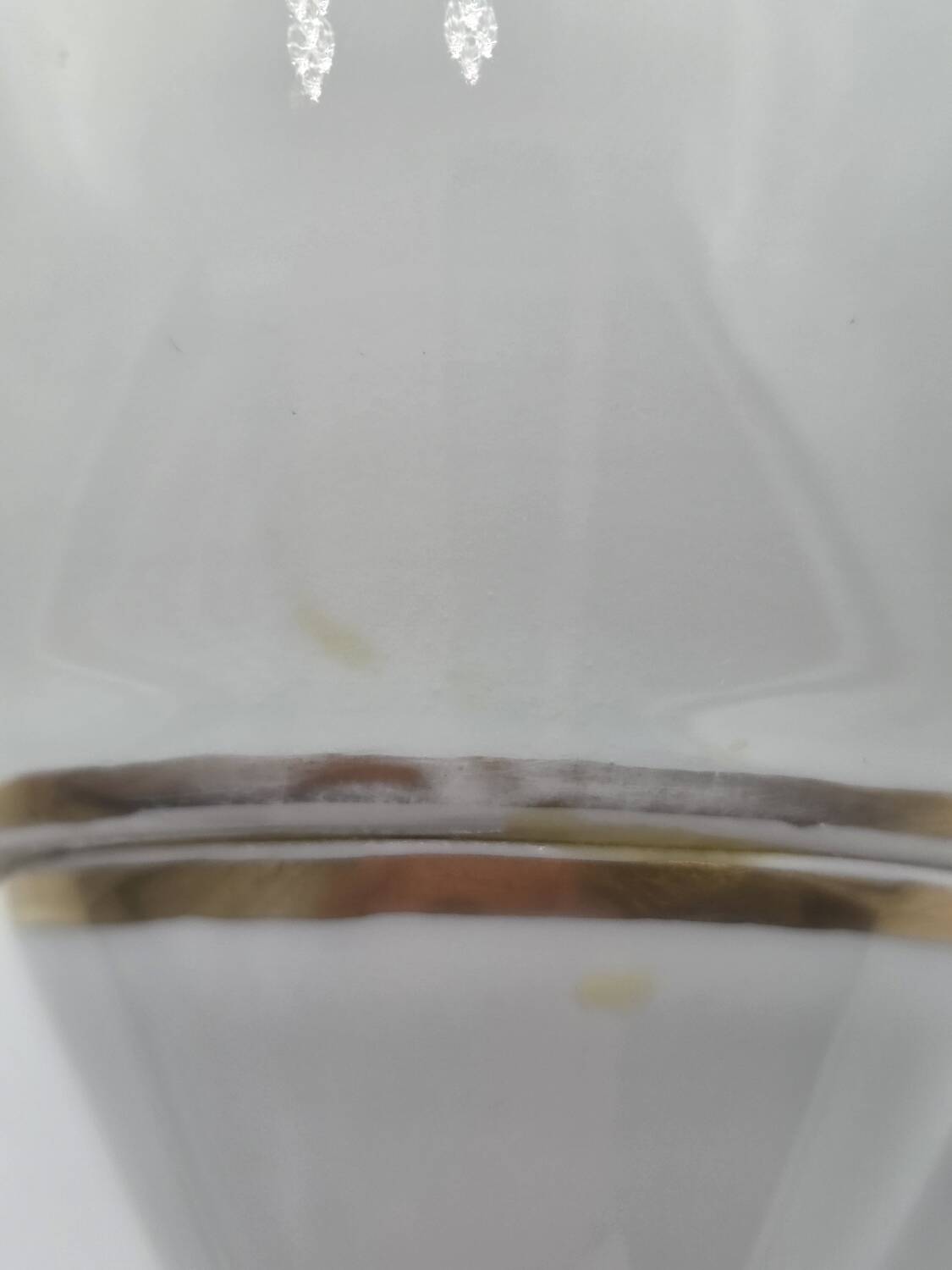 Limoges porcelain vase Castel decorated in the Empire style Saint-Cloud