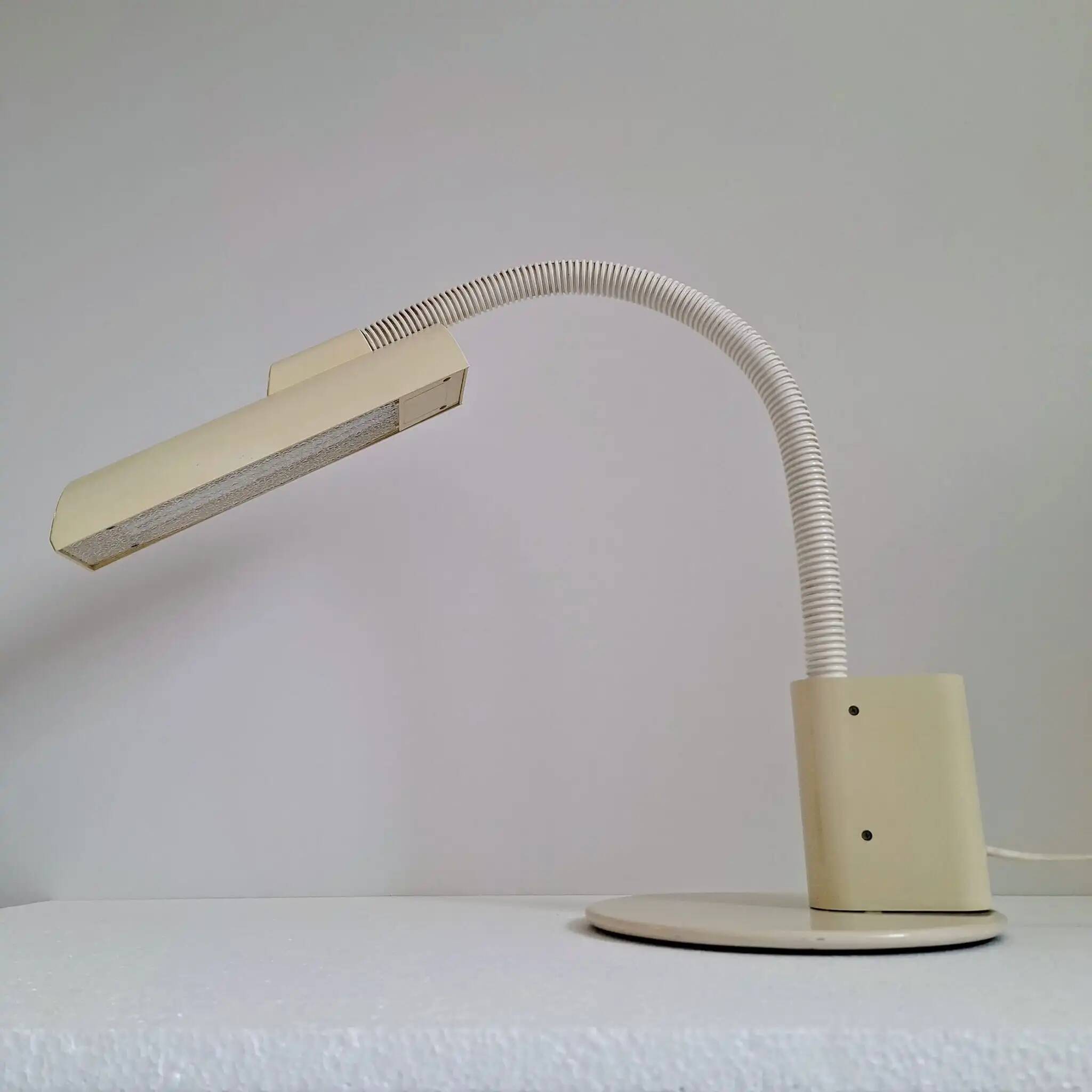 Vintage gooseneck desk lamp