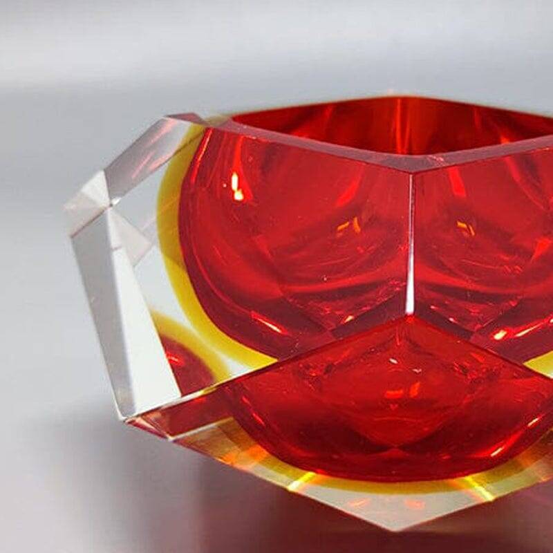 1960s Astonishing Big Ashtray or Catch-All By Flavio Poli for Seguso. Made