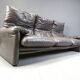 Leather Maralunga sofa set by Vico Magistretti for Cassina, 1973