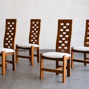 Ensemble de 4 chaises de salle à manger par Maison Regain