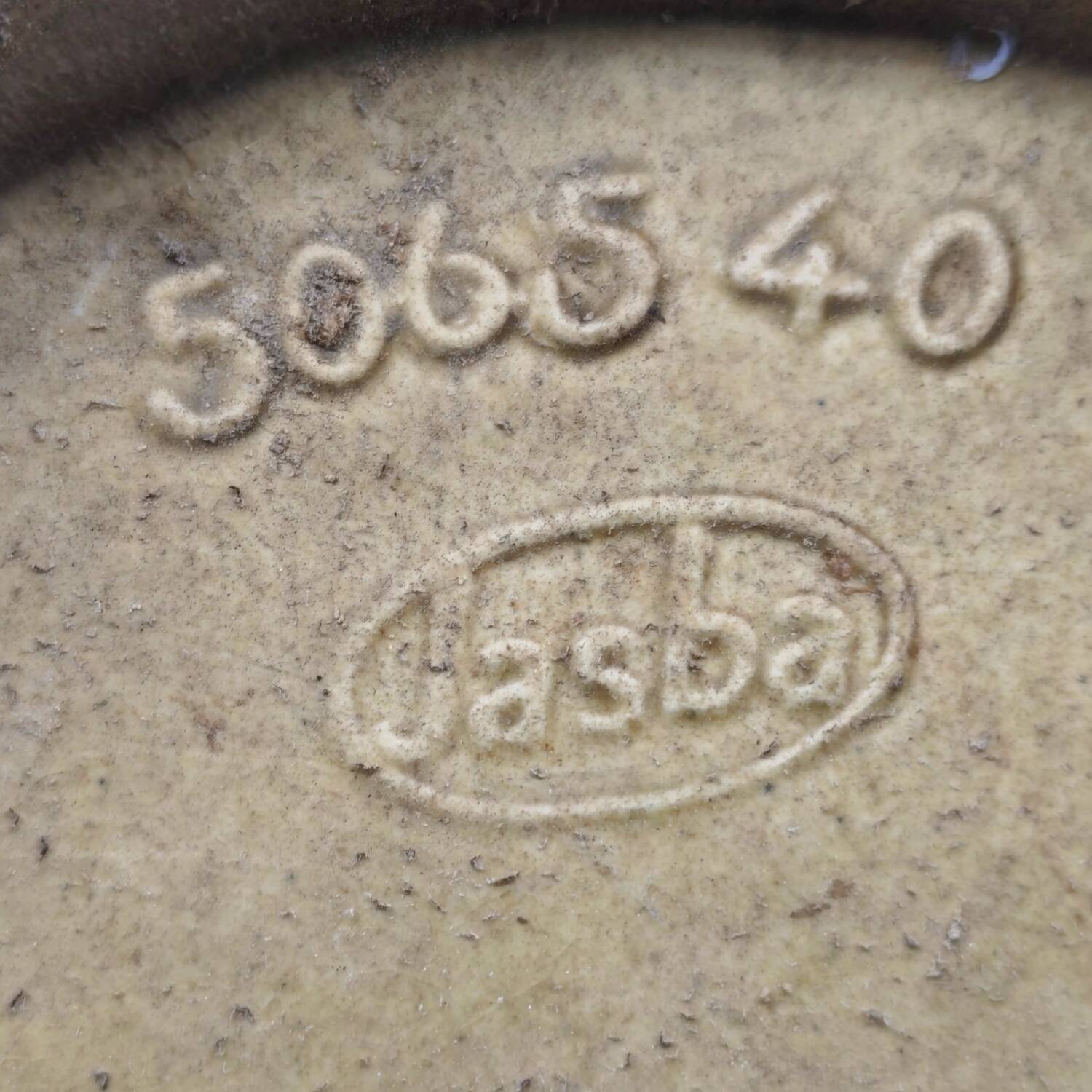 Vintage 1950s Jasba German Art Pottery Floor Vase –