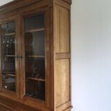Louis Philippe display cabinet in cherry wood