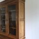 Louis Philippe display cabinet in cherry wood