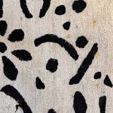 Contemporary carpet hemp abstract prints 281 x 185