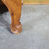 Louis XV low chest of drawers in solid cherry wood