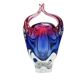 Vase by J. Hospodka for Chribska Glassworks, Former Czechoslovakia, 1960s
