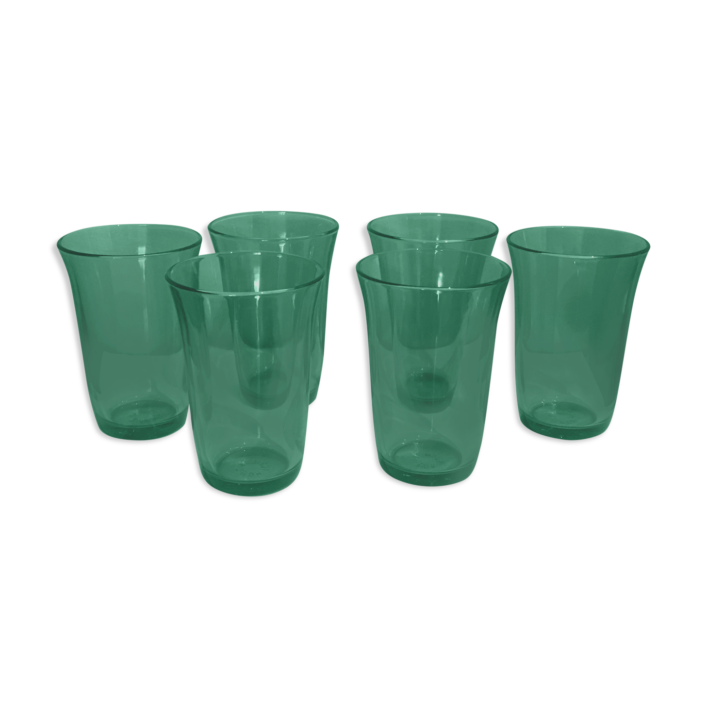 Lot de 6 verres vintage Lesieur