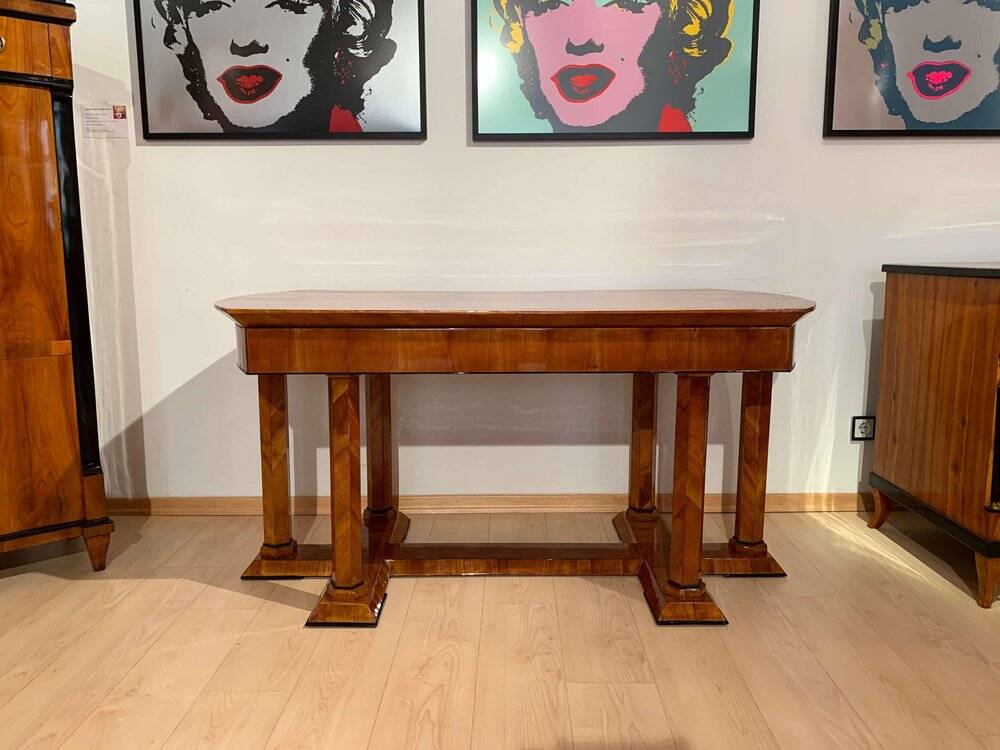 Biedermeier Desk in Cherry Veneer, Austria, 1830s