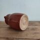 Glazed stoneware jug