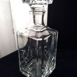 Carafe à whisky vintage en cristal taillé