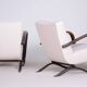 Fauteuils Art Déco H-269 par J. Halabala pour Up Závody, Tchécoslovaquie, années 1930, ensemble de 2