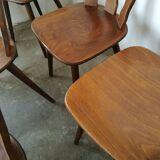 Set de 12 chaises bistrot
