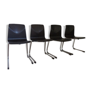 set de 4 chaises Mullca