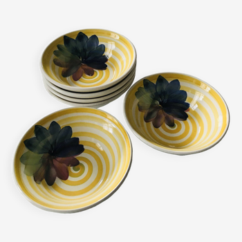 Vintage striped bowls Italy
