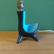 Pied de lampe en céramique années 60's