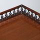 Bureau de travail d'architecte en bois dur George III Thomas Chippendale