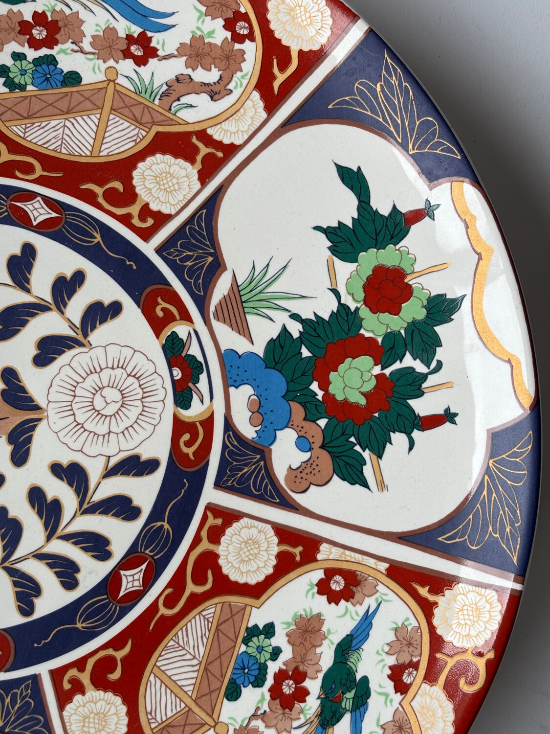 Large Asian dish 20th century