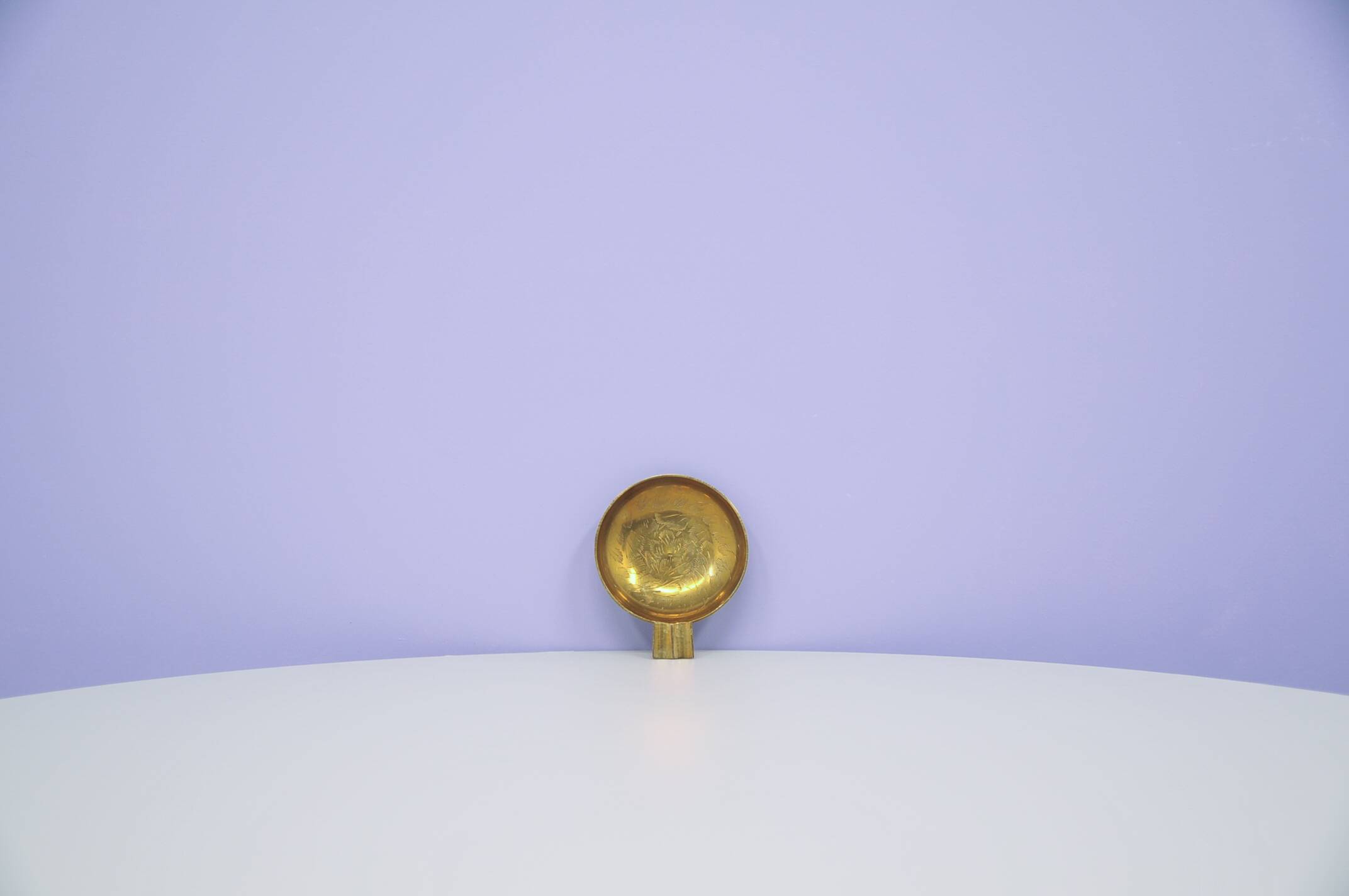 vintage brass ashtray bowl