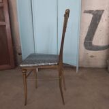 Old brass chair
