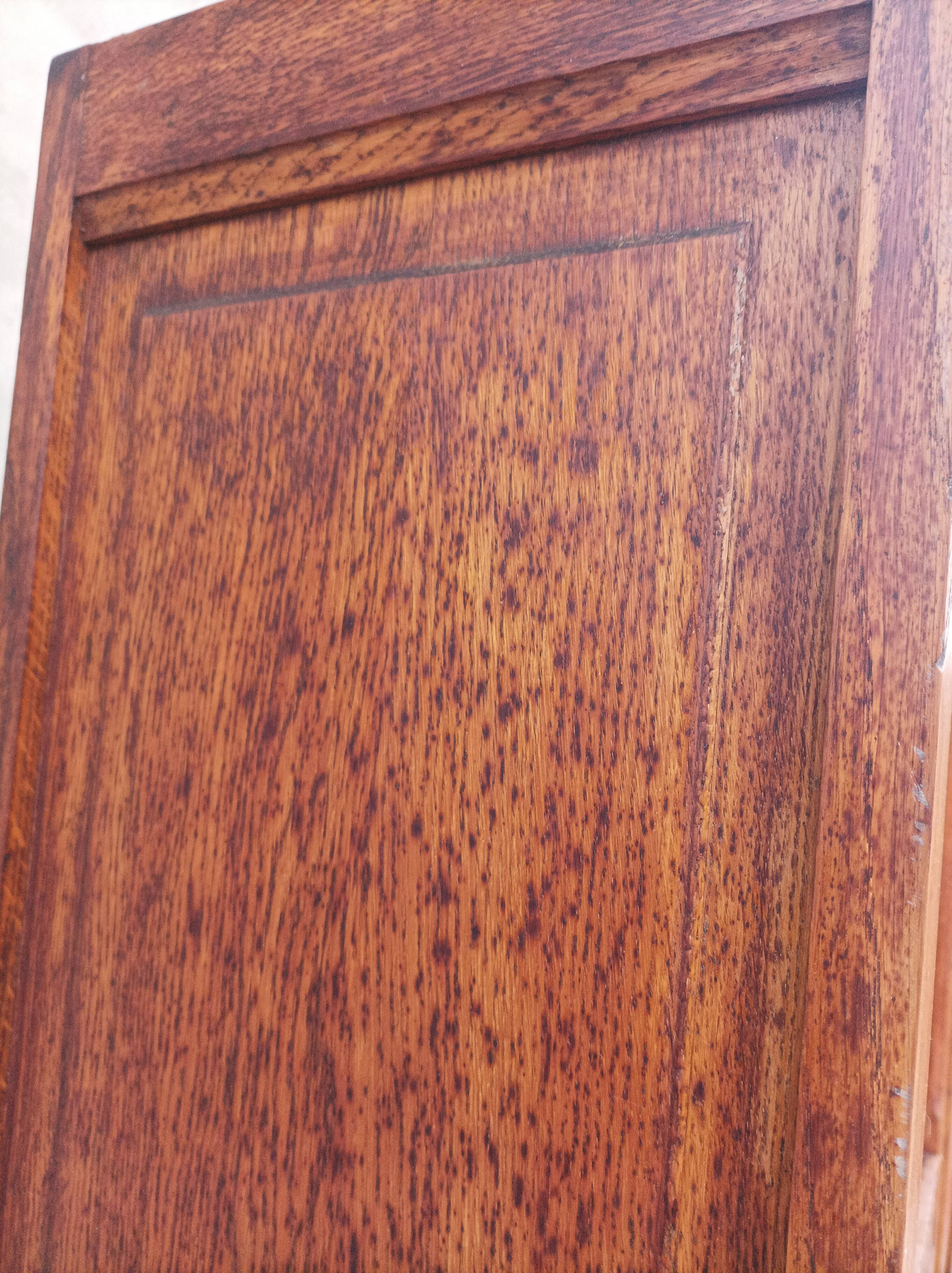Art Deco period carved oak sideboard