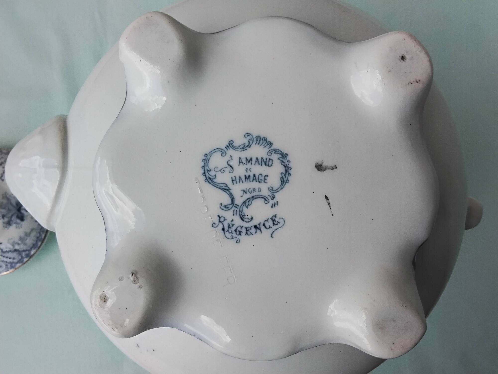 Saint Amand ironstone coffee pot