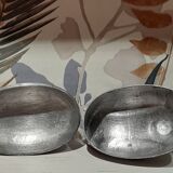Box duck trinket pewter / brass vintage - 1970/1980
