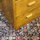 1950s English oak chest of drawers